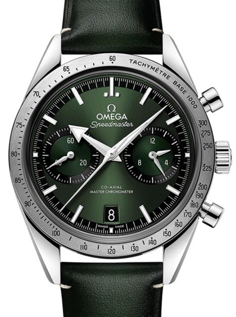 omega speedmaster '57 green|Omega Speedmaster 57 2022 review.